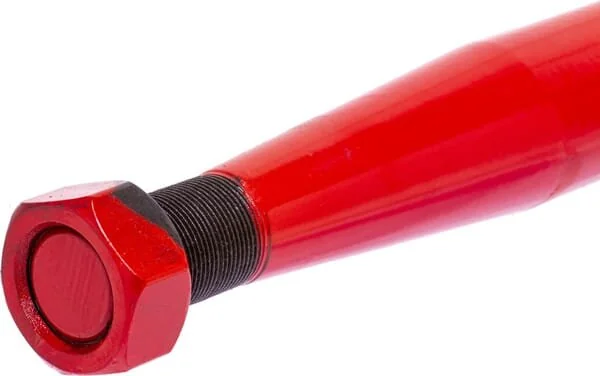 Gopart - FT38 - Ladezinken, Gerade, Vierkantprofil 44x1100mm, Spitze mit M28x1.5mm Mutter, Rot