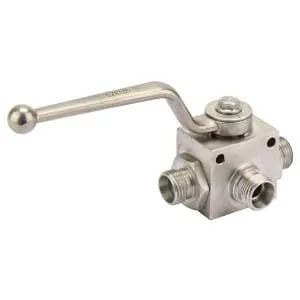 Gopart - KH3KS10LN - Kugelhahn L-Form 3-Wege