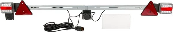 Gopart - LA65020 - Lichtbalken LED 1.4-2.1m, 7.5m Kabel, 7-Pin Stecker Mit 7 Pin Buchse