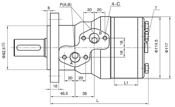 Gopart - SMH500A432YGP - Orbit Motor