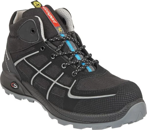 Grisport - 33633043 - Sicherheitsschuh Cross Safety Firm S3 schwarz grau - 43