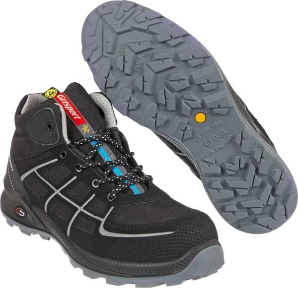 Grisport - 33633048 - Sicherheitsschuh Cross Safety Firm S3 schwarz grau - 48