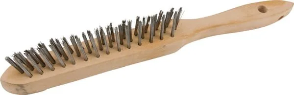 GYS - 044289 - Abgewinkelte Rostfreie Bürste, 3 Reihen