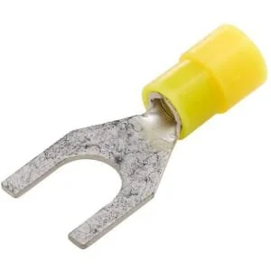 Hella - 8KW178045222 - Gabelkabelschuh, gelb, 4-6mm² Serie A, Blister