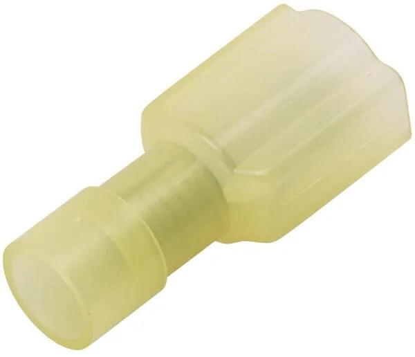 Hella - 8KW744705003 - Flachstecker, Gelb, 4-6mm² 6.3x0.8mm, Blister (25x)