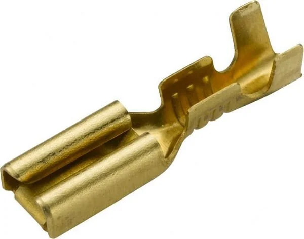 Hella - 8KW744817003 - Flachsteckerhülse, Silber, 0.9-1.3mm² 2.8x0.8mm, Blister (100x)