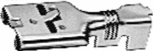 Hella - 8KW744817003 - Flachsteckerhülse, Silber, 0.9-1.3mm² 2.8x0.8mm, Blister (100x)