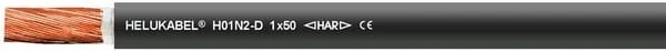 Helukabel - H01N2D50R025BK - Kabel H01N2-D 1x50 mm²