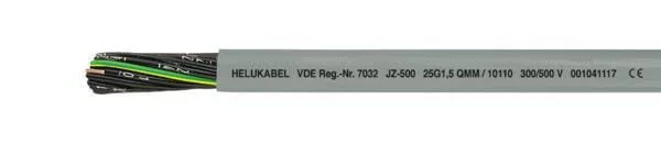 Helukabel - Z1005 - Kabel 10x0.5mm², Grau, PVC, pro m