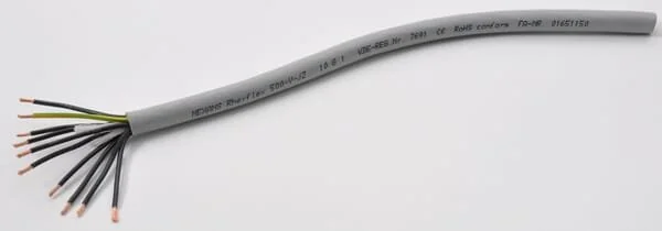 Helukabel - Z101 - Kabel 10x1mm², Grau, PVC, pro m