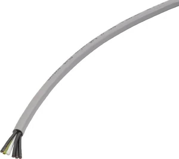 Helukabel - Z5075 - Kabel 5x0.75mm², Grau, PVC, Per m