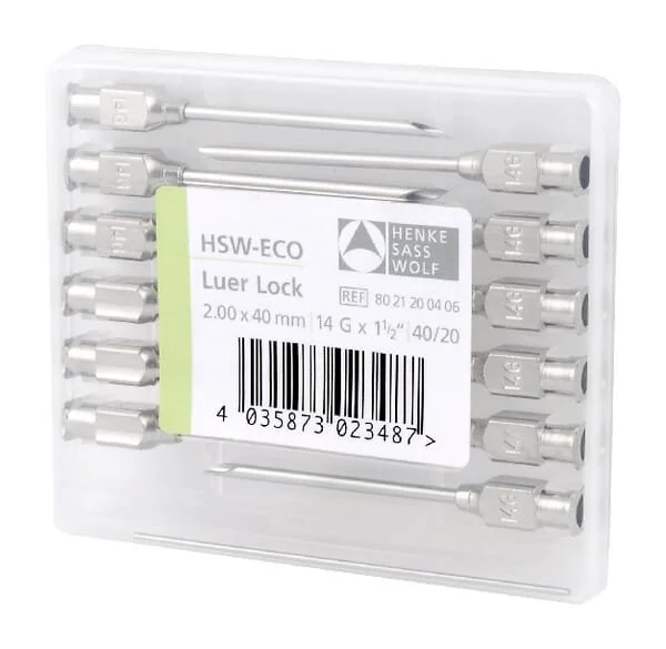 Henke - 2628KER - ECO Nadel LL 2.2x35mm 12pcs