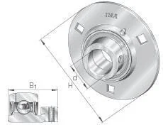 Ina - GRA45XL - Gehäuseeinheit