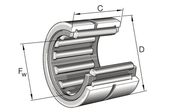 Ina - NK3030 - Nadelrolle Massivtyp