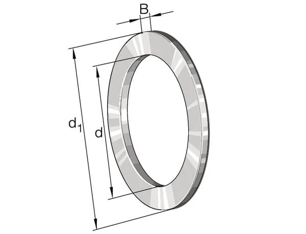 Ina - WS81111INA - Axial Anlaufscheibe