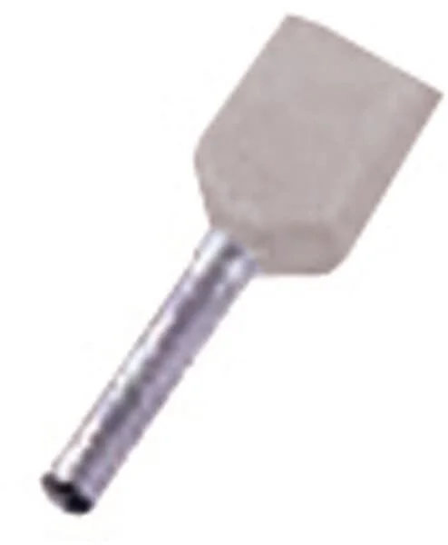 Intercable - ICIAE0758Z - Doppel-Aderendhülse 0.75mm² 8mm DIN 46228-4