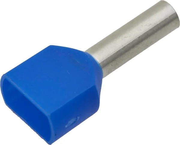 Intercable - ICIAE210Z - Doppel-Aderendhülse 2.5mm² 8mm DIN 46228-4