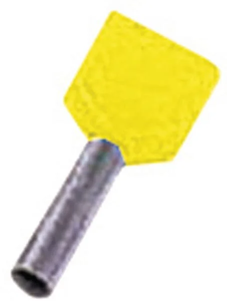 Intercable - ICIAE614Z - Doppel-Aderendhülse 6mm² 14mm DIN 46228-4