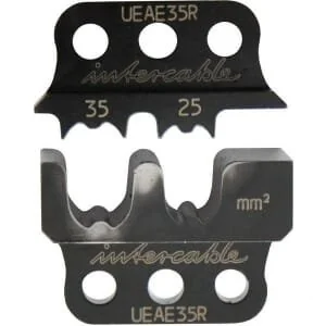 Intercable - UEAE35R - Crimpzangen Einsatz für Aderendhülsen 25-35mm²