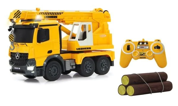 Jamara - JA405034 - Schwerlastkran Mercedes-Benz Arocs Liebherr 1:20 2.4 GHz