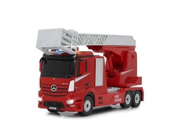 Jamara - JA405212 - Feuerwehrfahrzeug Drehleiter Mercedes-Benz Antos 1:24 2.4GHz