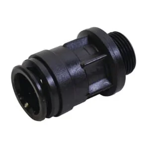 John Guest - F01PM012216E - Gerader Adapter 22mm x 3/4 inches