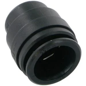 John Guest - F01PM4622E - Endanschlag Schwarz 22mm