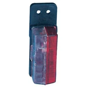 Jokon - 120007010 - Positionsleuchte Rechteckig, 12/, Rot/Weiß, Zum Anschrauben, Mm