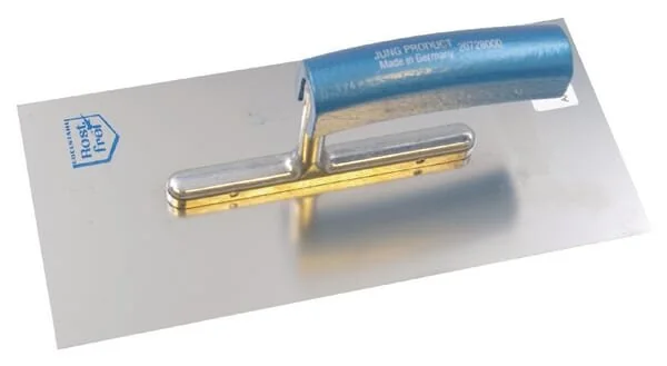 Jung Henkelmann - 20728000 - Glättkelle Edelstahl Gebogener Griff 280mm