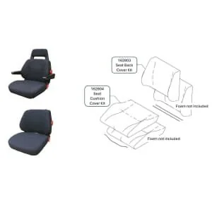 Kab Seating - SK162803 - Rückdeckel-Kit STORM