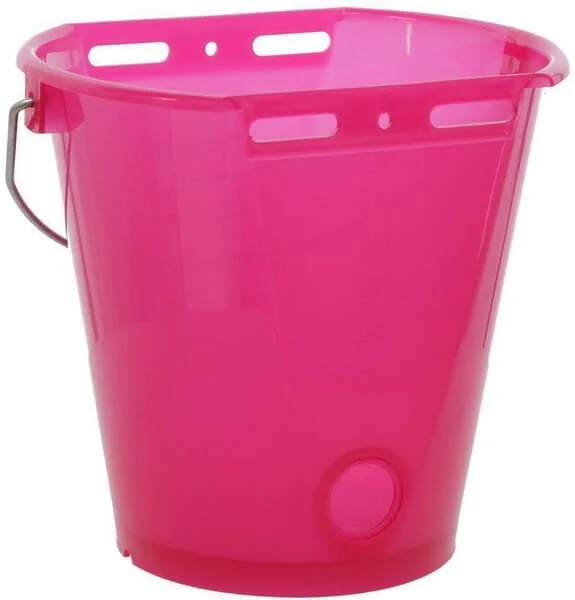 Kerbl - 14268 - Futtereimer rosa transparent 8L