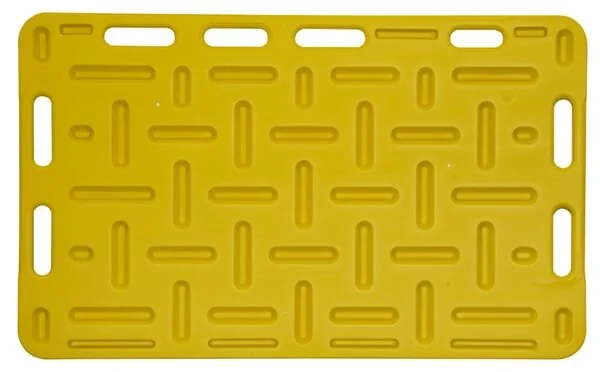 Kerbl - 221222KER - Treibplatte 94x76cm gelb