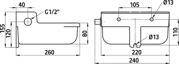 Kerbl - 22215KER - Schwimmergehäuse SN19 Grün LP