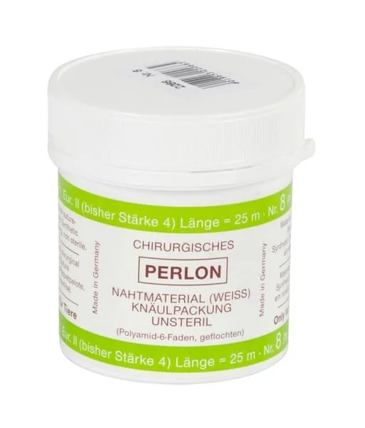 Kerbl - 2266KER - Nähgarn Perlon Größe 4 grün 25m