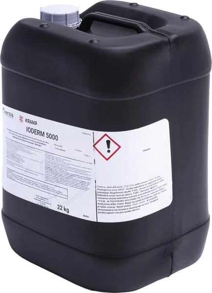 Kersia - IODERM22 - IODERM 5000, 22kg, Jodbasiertes Präparat zur Zitzenreinigung nach dem Melken
