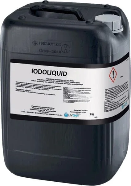 Kersia - IODOLIQUID22 - IODOLIQUID+, 22kg, Präparat zum Zitzentauchen nach dem Melken