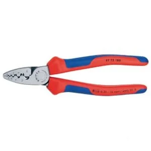 Knipex - 97721803K - Crimpzange für Kabelende