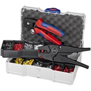 Knipex - 979010 - Montagezange für Aderendhülsen