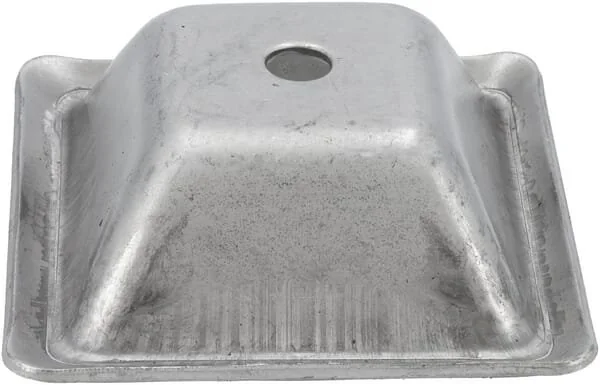 Kramp - 2465KR - Palettenfüße quadratisch 129mm x 3mm dick