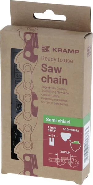 Kramp - 38LP11SB40EKR - Sägekette 1.1mm 40 DL Halbmeißel Effizienz