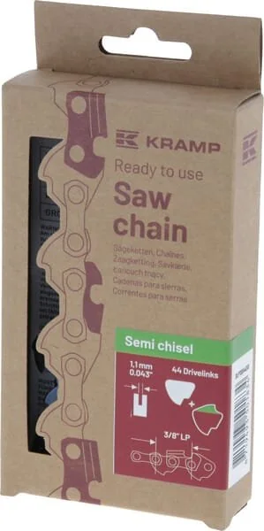 Kramp - 38LP11SB44EKR - Sägekette 1.1mm 44 DL Halbmeißel Effizienz