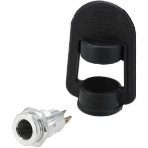 Kramp - BS2000BKR - Rundumleuchtenstecker+Gummikappe (Packung von 4)