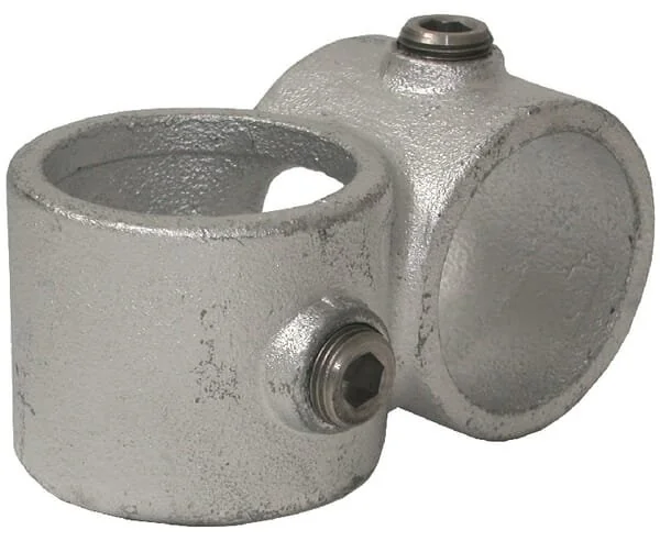 Kramp - C40G32 - Rohrschelle Kreuz, 161-C 90° Spider 42.4mm