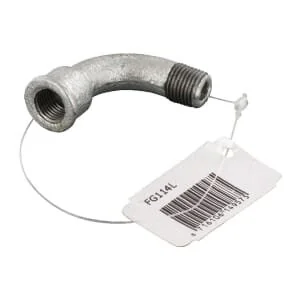 Kramp - FG114L - Bogen 90° Weiblich/Männlich ZN