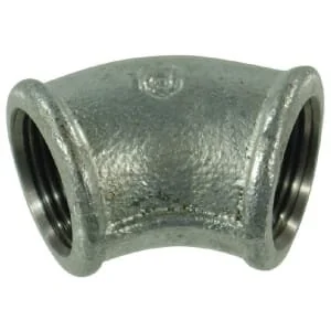 Kramp - FG12012 - Bogen 45° Verzinkt F/F