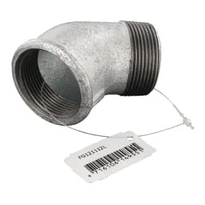 Kramp - FG121112L - Bogen 45° Muffe/Zapfen ZN