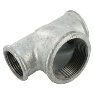 Kramp - FG1301112 - T-Stück verzinkt 1 Inches x 1 1/2 Inches