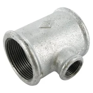 Kramp - FG13011212 - T-Stück verzinkt 1 1/2 Zoll x 1/2 Zoll