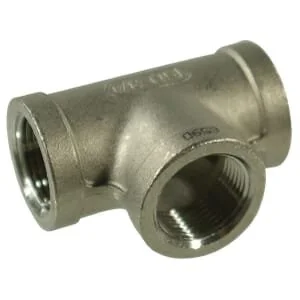 Kramp - FG130112RVS - T-Stück Edelstahl 3xF