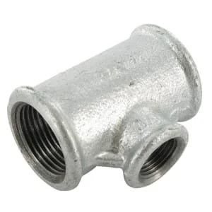 Kramp - FG1303438 - T-Stück verzinkt 3/4 Inches x 3/8 Inches